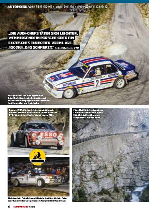 Walter Röhrl und die Rallye Monte-Carlo
