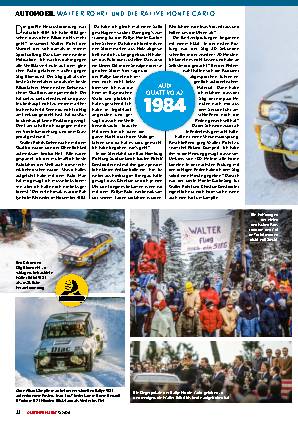 Walter Röhrl und die Rallye Monte-Carlo