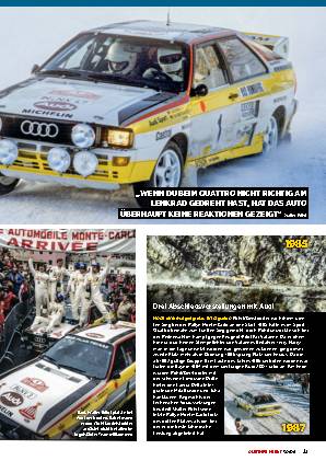 Walter Röhrl und die Rallye Monte-Carlo