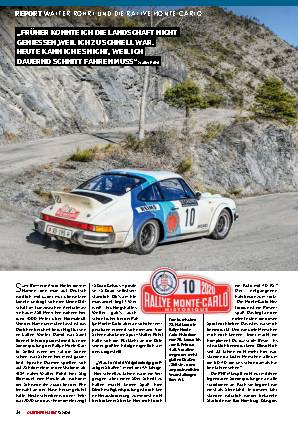 Walter Röhrl und die Rallye Monte-Carlo
