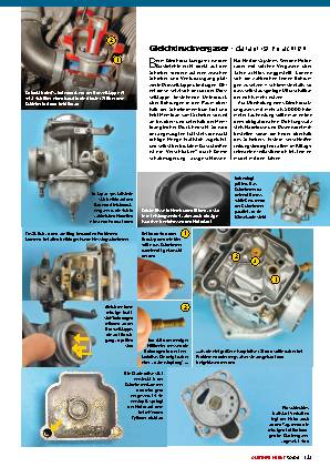Motorrad Vergaser Teil 1