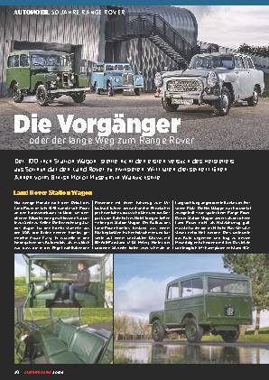50 Jahre Range Rover