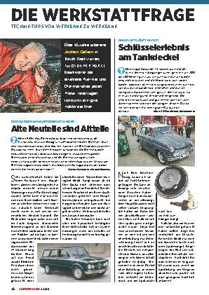 Die Werkstattfrage