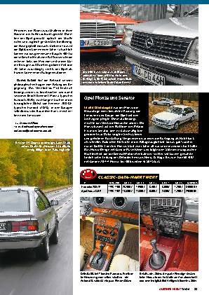Mercedes-Benz 280 CE gegen Opel Monza 3.0 E