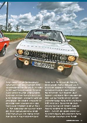 50 Jahre Manta und Ascona