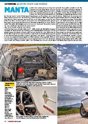 50 Jahre Manta und Ascona