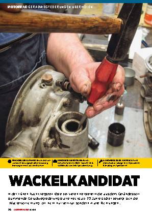 Geradwegfederungen überholen