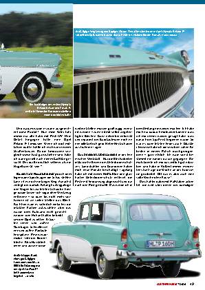 Restaurierung Opel Caravan 1700