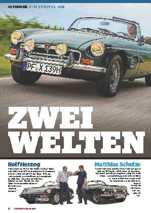 Alfa Spider vs. MGB