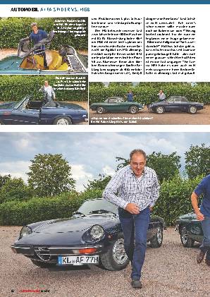 Alfa Spider vs. MGB