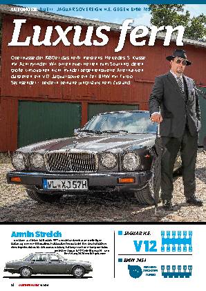 Duell: Jaguar Sovereign H.E. gegen BMW 745i