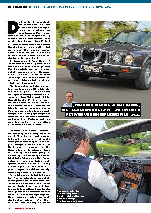 Duell: Jaguar Sovereign H.E. gegen BMW 745i
