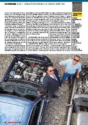 Duell: Jaguar Sovereign H.E. gegen BMW 745i