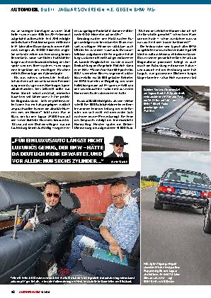 Duell: Jaguar Sovereign H.E. gegen BMW 745i