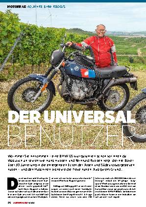 40 Jahre BMW R 80 G/S