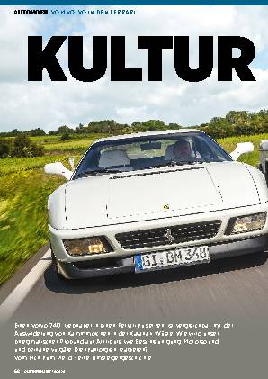 Vom Volvo in den Ferrari