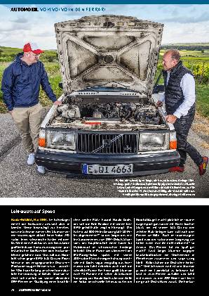 Vom Volvo in den Ferrari
