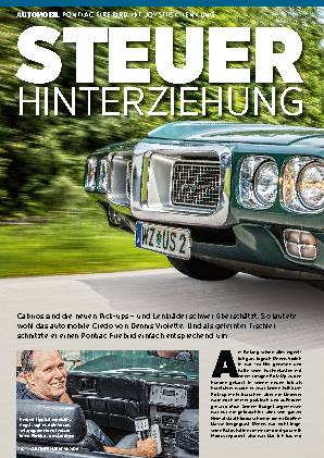 Pontiac Firebird mit Joystick-Lenkung