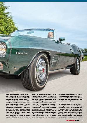 Pontiac Firebird mit Joystick-Lenkung