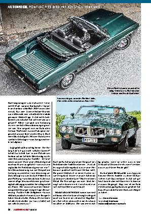 Pontiac Firebird mit Joystick-Lenkung