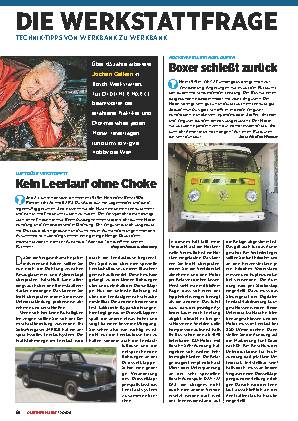 Die Werkstattfrage