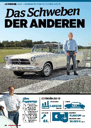 Duell Borgward P100 vs. Citroën DS 19