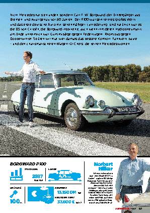 Duell Borgward P100 vs. Citroën DS 19