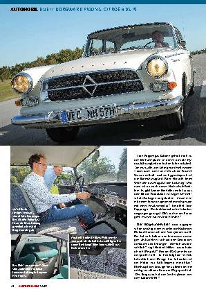 Duell Borgward P100 vs. Citroën DS 19