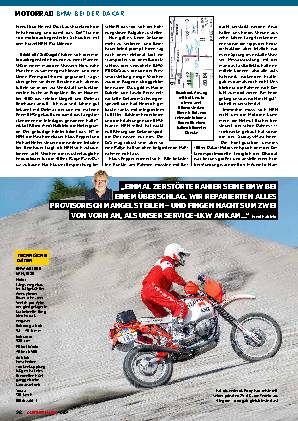 BMW bei der Dakar