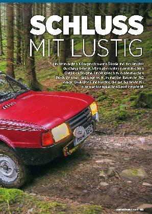 Trials im Skoda Estelle