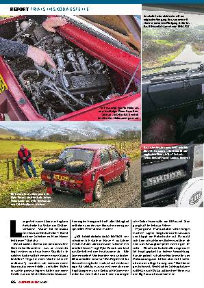 Trials im Skoda Estelle