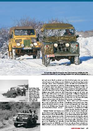 ARO M461 vs. Land Rover Serie II