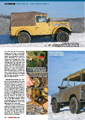 ARO M461 vs. Land Rover Serie II