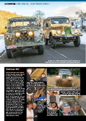 ARO M461 vs. Land Rover Serie II