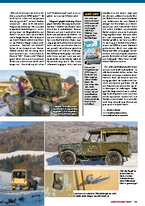 ARO M461 vs. Land Rover Serie II