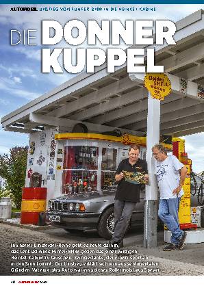 Umstieg vom Fünfer-BMW in die Heinkel Kabine