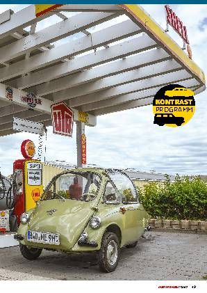 Umstieg vom Fünfer-BMW in die Heinkel Kabine