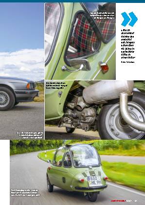 Umstieg vom Fünfer-BMW in die Heinkel Kabine