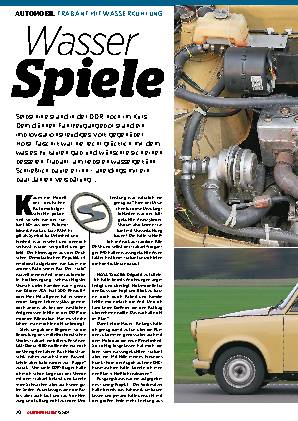 Trabant mit Wasserkühlung