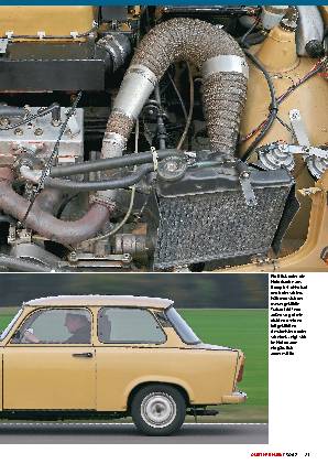 Trabant mit Wasserkühlung