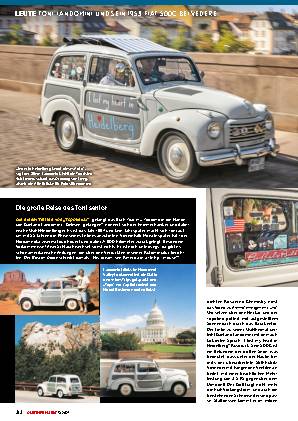 Tini Landomini und sein 1953 Fiat 500C Belvedere