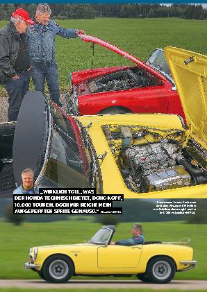 Austin-Healey Sprite vs. Honda S 800