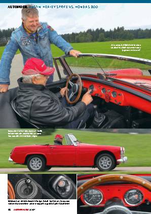 Austin-Healey Sprite vs. Honda S 800