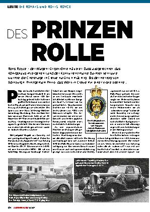 Die Royals und Rolls-Royce