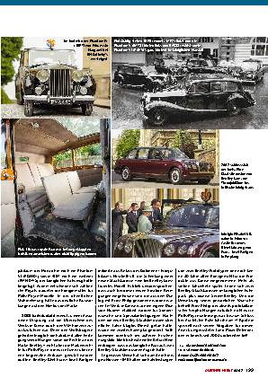 Die Royals und Rolls-Royce
