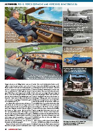 Rolls-Royce Corniche und Mercedes-Benz 280 SE 3.5
