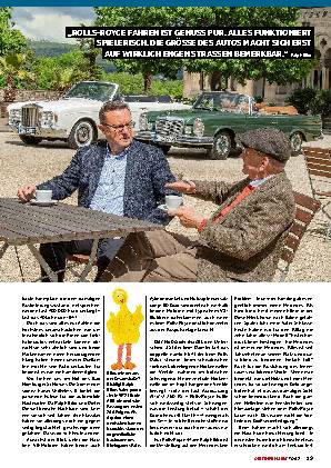 Rolls-Royce Corniche und Mercedes-Benz 280 SE 3.5