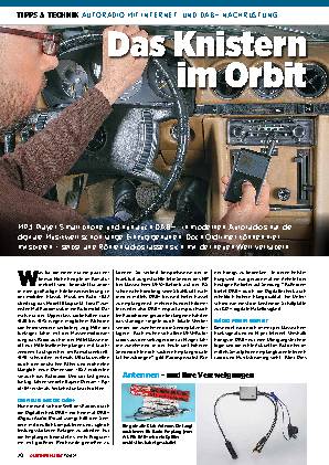 Autoradio mit Internet- ud DAB+-Nachrüstung