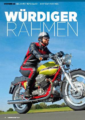 100 Jahre Moto Guzzi - Der Tonti Rahmen