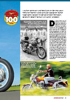 100 Jahre Moto Guzzi - Der Tonti Rahmen